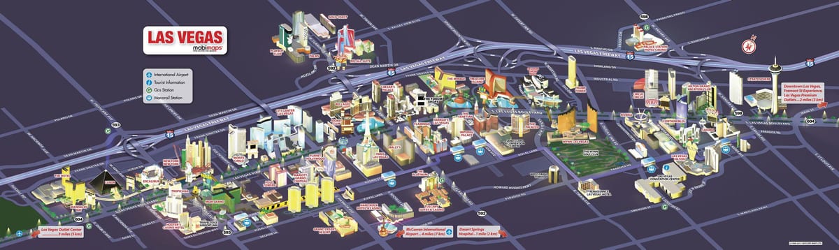 نقشہ کے ویگاس کی پٹی